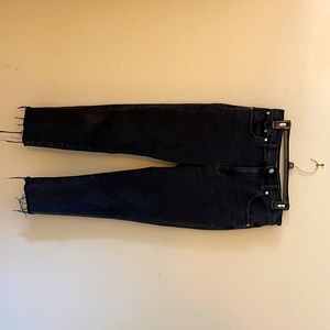 Madewell Black Boyfriend Jeans